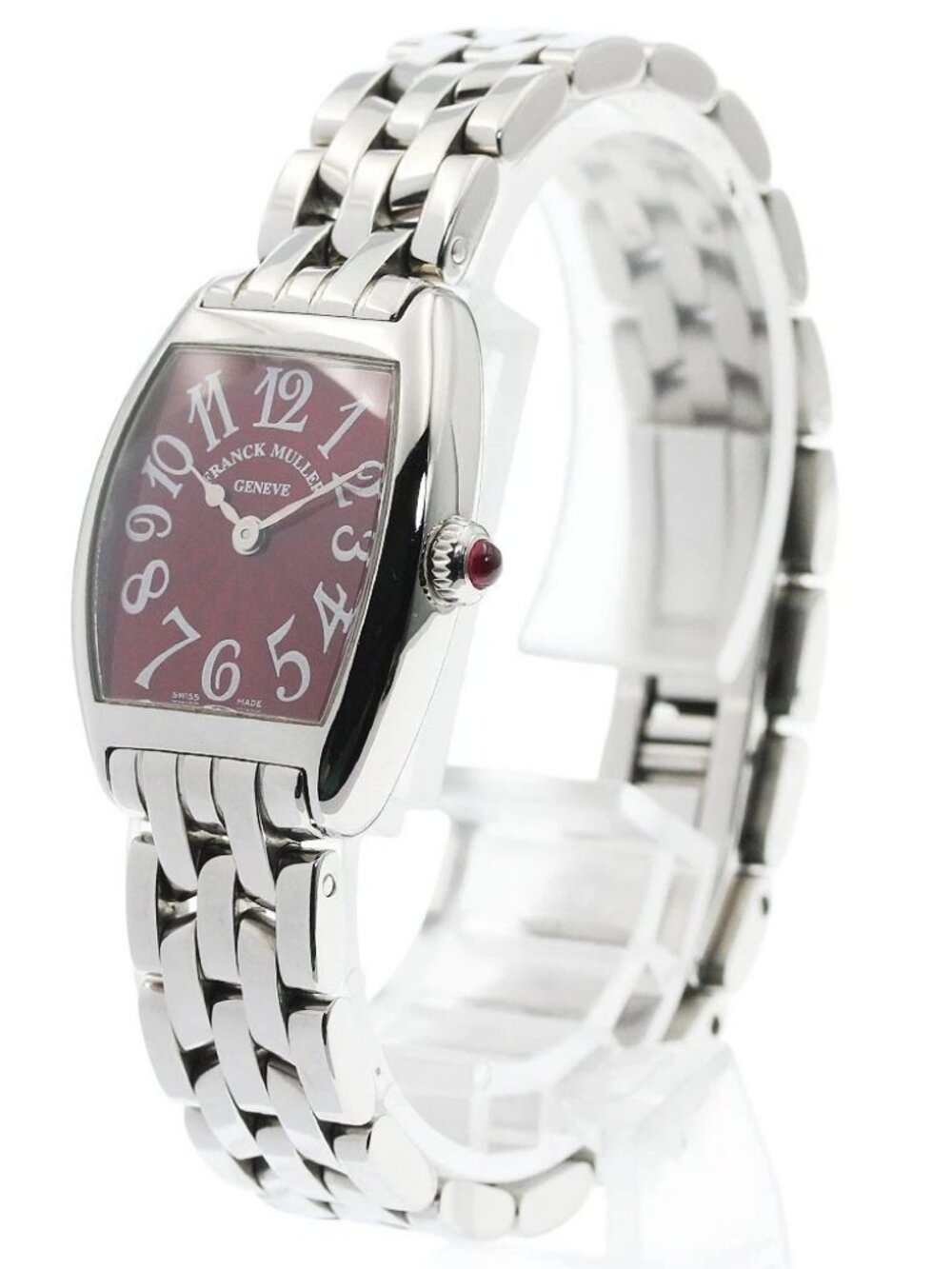 FRANCK MULLER Tonocarbex Intermidier 2251QZ Red Dial Quartz Ladies Watch_970654